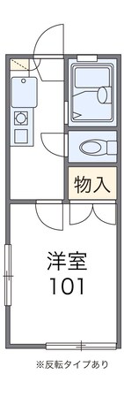 レオパレス２２２の物件間取画像